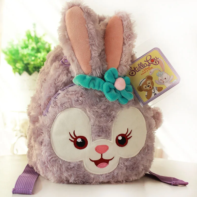 GZTZMY Duffy Bear новые друзья stellalou Rabbit плюшевый рюкзак мягкие игрушки Детский Школьный Рюкзак Мягкая Кукла Плюшевая сумка в форме животного подарки для девочек