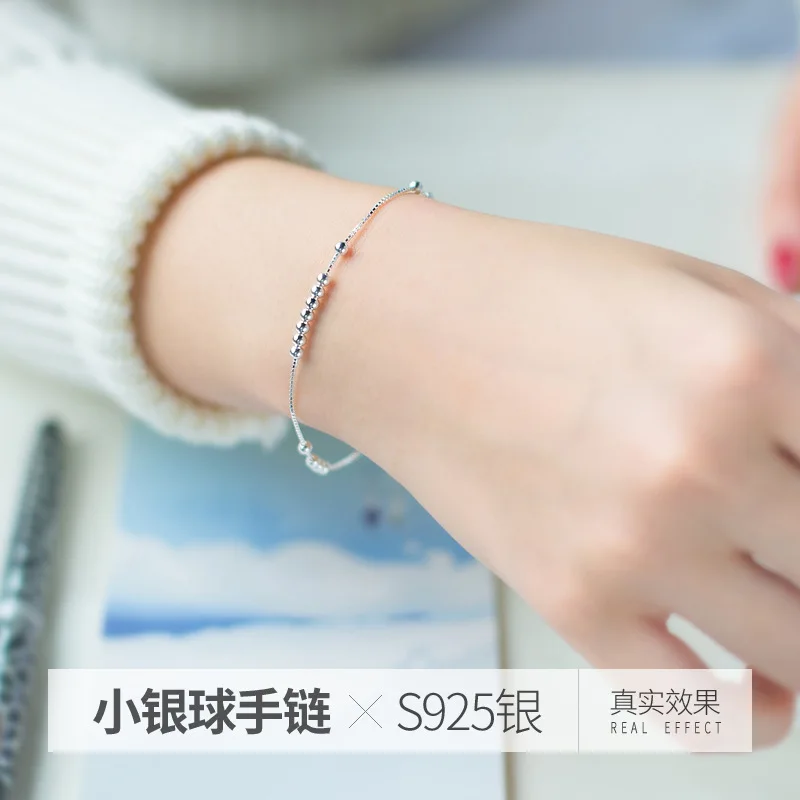 1 шт. серебряные ювелирные круглые шарики | Украшения и аксессуары