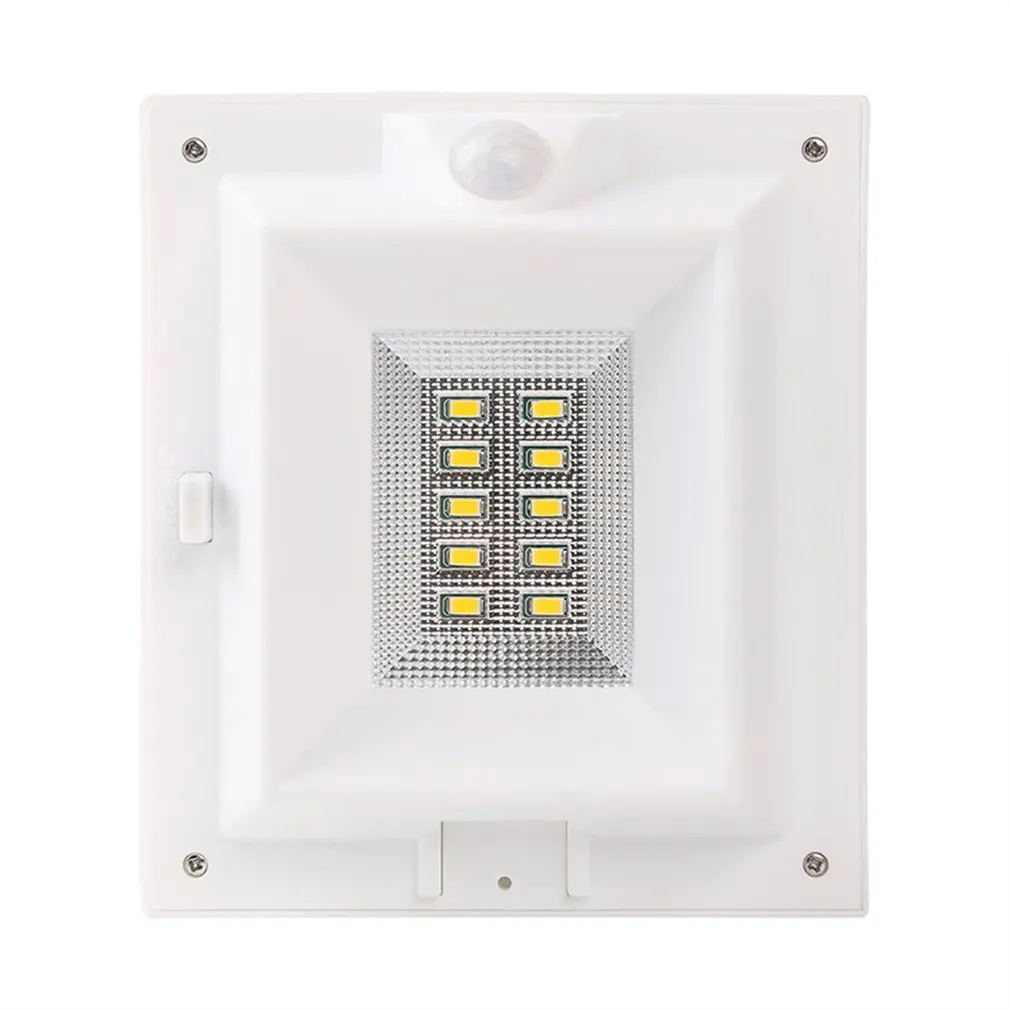 Непромокаемая YH0417-PIR настенная светящаяся лампа Roadlight с рычажным стержнем из