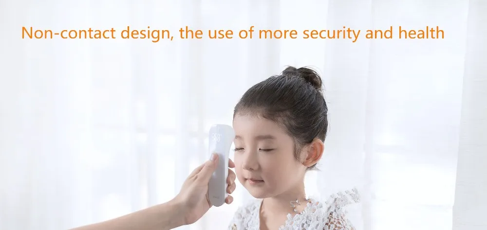 [Лидер продаж] Xiaomi Mijia iHealth термометр не Nontact измерения Xiaomi термометр с светодиодный Экран четкого восприятия информации