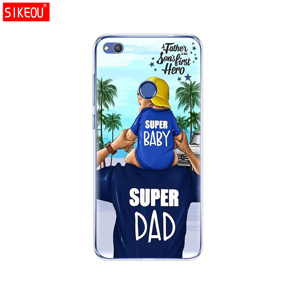 Чехол для Huawei P20 P7 P8 P9 P10 Lite Plus Pro 2017 P Smart Case силиконовый чехол телефона funda Baby mom Girl and