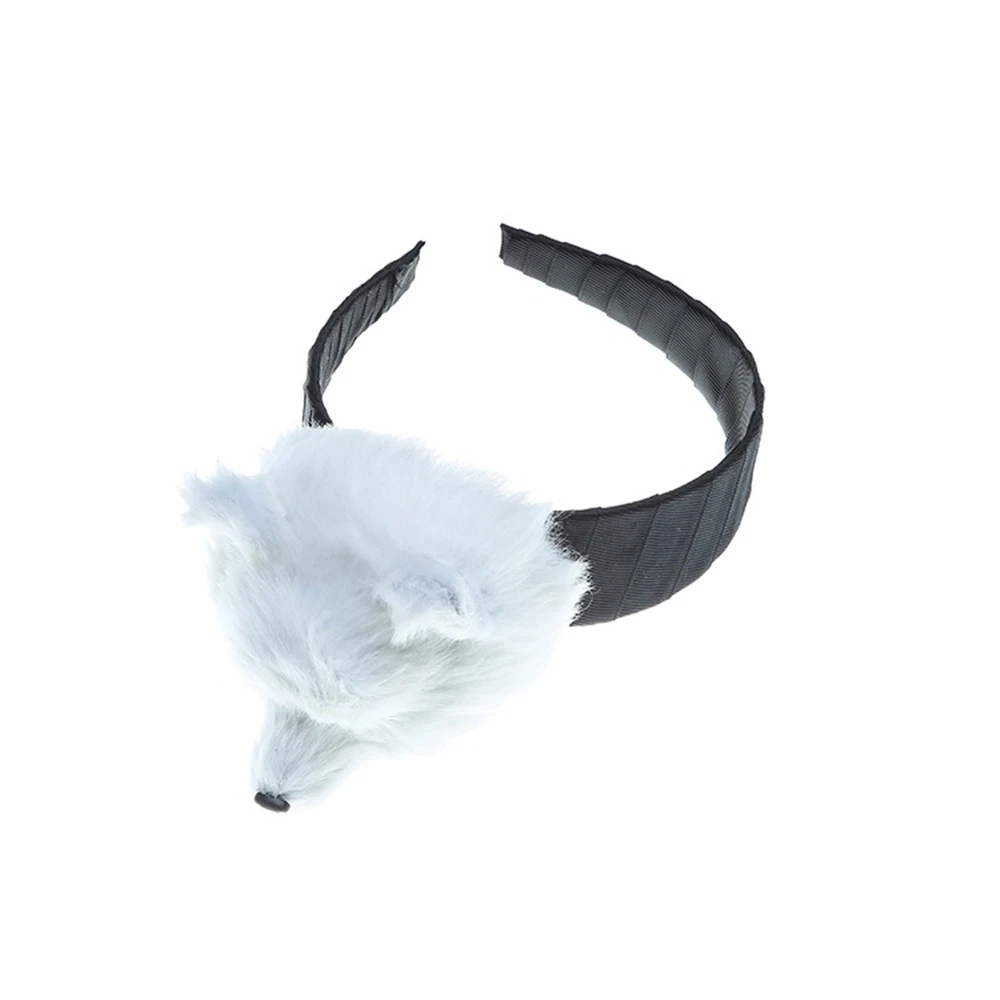 

1PCS Fluffy Fur Imitate Fox's Head Women Headband Girls Hair Accessories Costume Ball Cosplay Party Holiday Photography Hairband