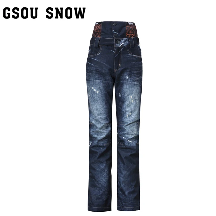 Горнолыжный костюм женский GSOU SNOW ЛЫЖНЫЕ КОСТЮМЫ Горнолыжный костюм женский спортивный зимний костюм женский сноуборд пальто лыжи куртка зимняя женская горнолыжные штаны