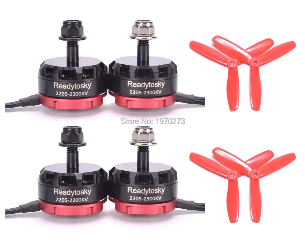 RS2205 2300kv бесщеточный мотор 3-4s RS 2205+ 5045 Пропеллер для 210 250 FPV Quad Racing Robocat 270 Martian