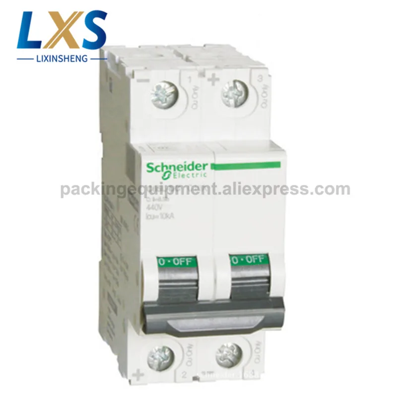 Schneider Electric миниатюрный автоматический выключатель A9 серии A9N22424 C65N-DC Американская классификация проводов 2р C10A DC Воздушный выключатель