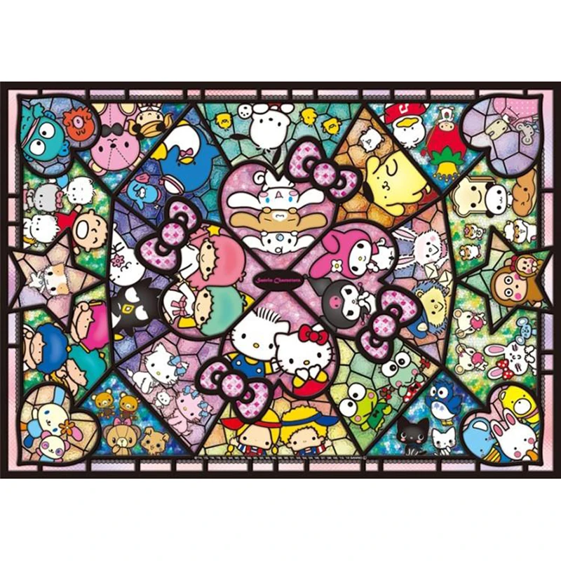 Полный Круглый/круглый дрель 5D DIY Алмазная картина &quotHello Cat Kitty&quot 3d-бриллиантовая