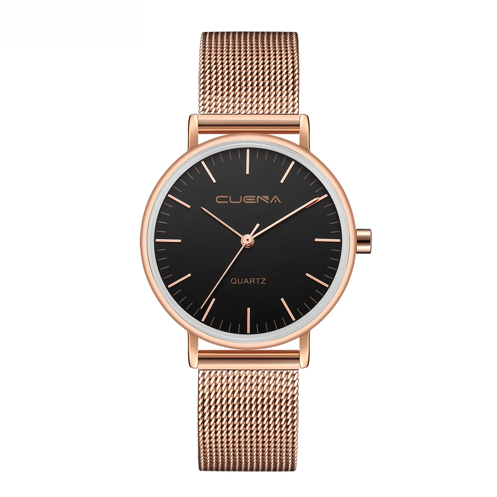 Модные Розовые Кварцевые Золотые женские часы Montre Femme из сплава Прямая поставка