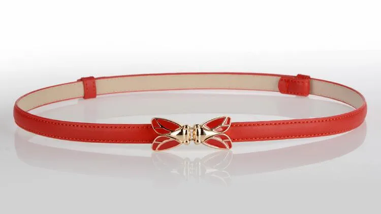 Женский Регулируемый ремень из ПУ кожи с металлической пряжкой|designer leather belt|fashion