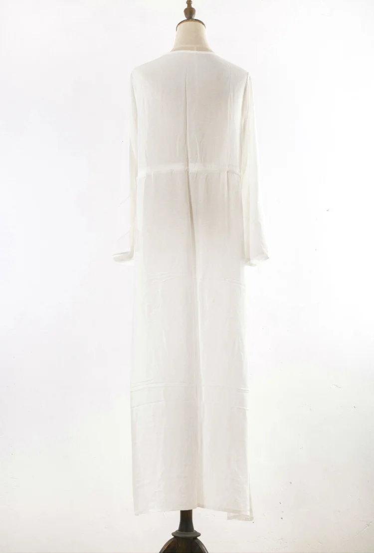 Хлопковый пляжный кафтан с вышивкой накидка для купания купальник бикини туники