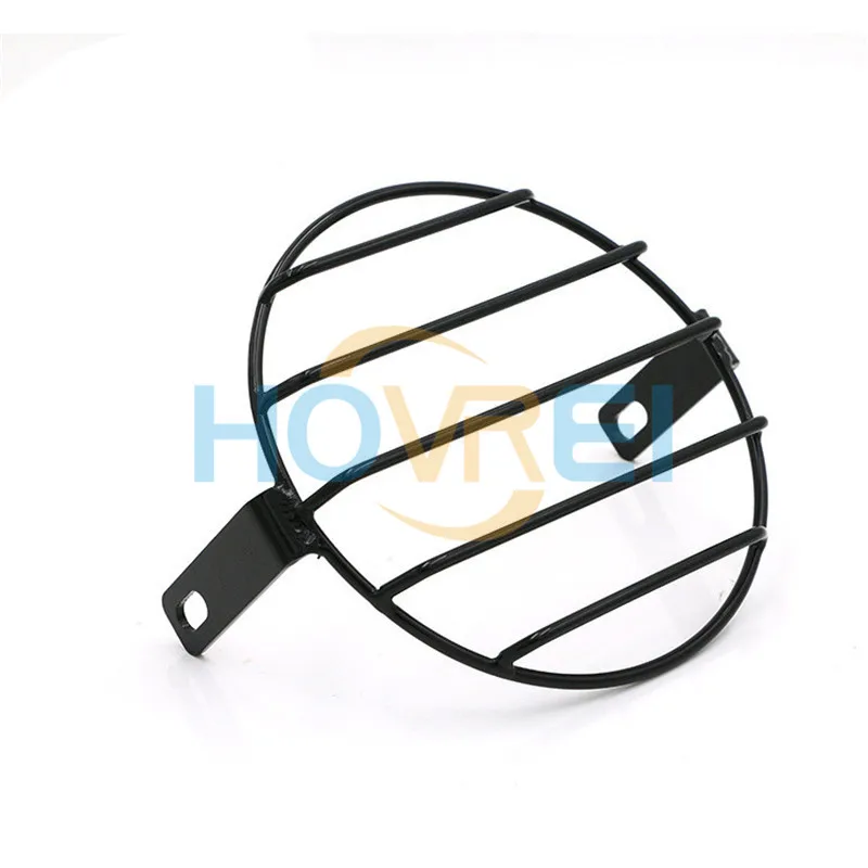 Передняя фара для мотоцикла 6 5 дюйма ретро с креплением маска гриля налобный