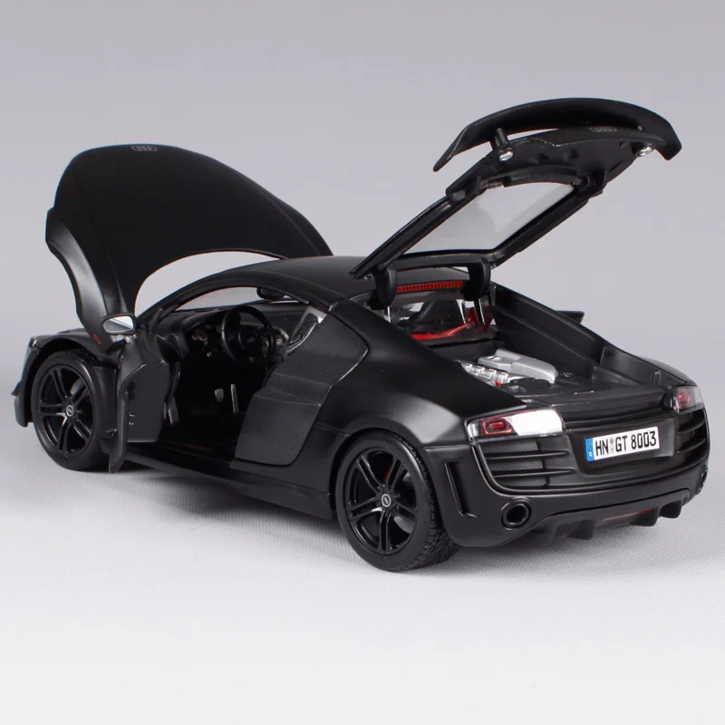 Maisto 1:18 audi r8, крутой черный автомобиль, литье под давлением, премьера, лимузин, автомобильный литье под давлением для коллекционирования модных моделей автомобилей, подарок для мужчин 36190