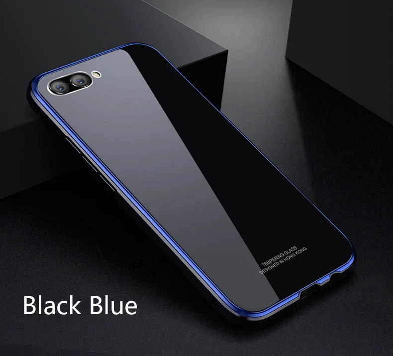 Для huawei Honor View 10 10 Чехол 9H закаленное стекло задняя зеркальная крышка чехол для Honor 10 V10 покрытие PC металлическая Рамка Жесткий Чехол