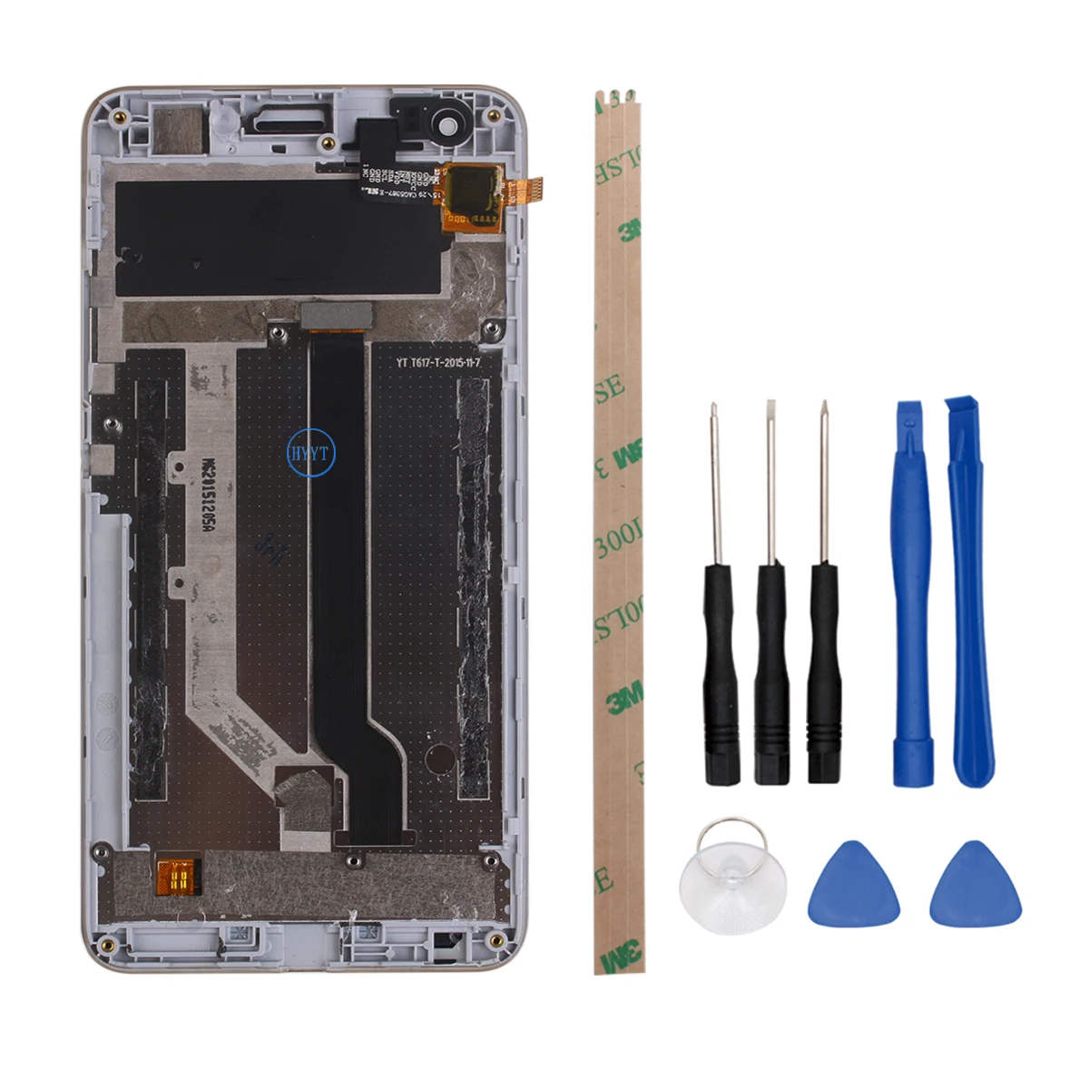 Alesser 1280X720 FHD для zte Blade A570 T617 A813 ЖК дисплей + сенсорный экран с рамкой 5 дюйма сборка