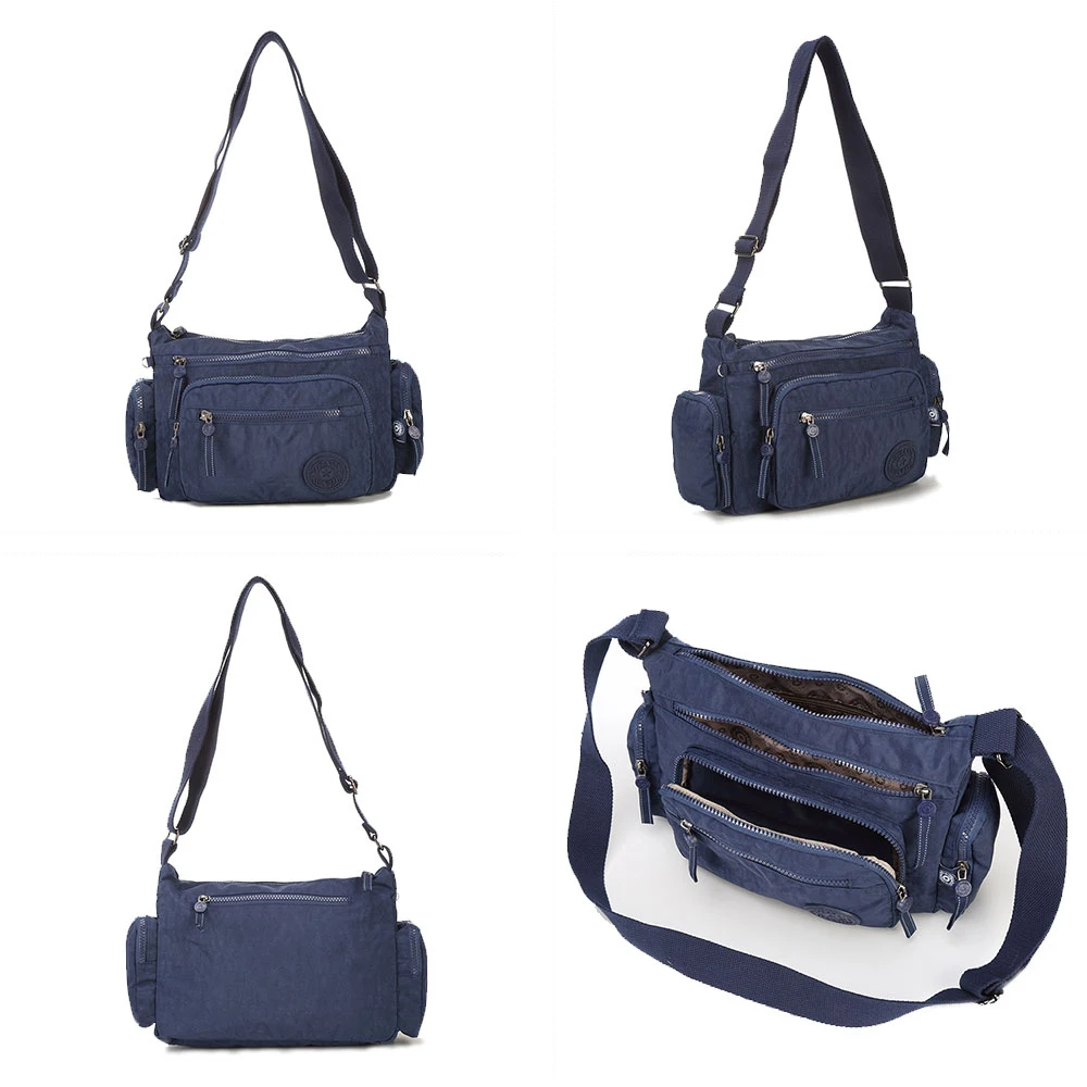 Модные Легкие нейлоновые кошельки и сумки водонепроницаемая сумка на плечо с