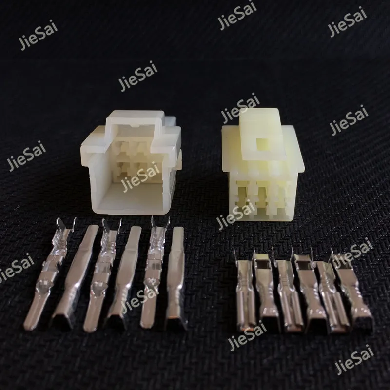 Sumitomo 6 Булавки 6090-1218 6090-1149 мужской и женский электрический мотоциклетные жгута проводов разъем с Терминалы