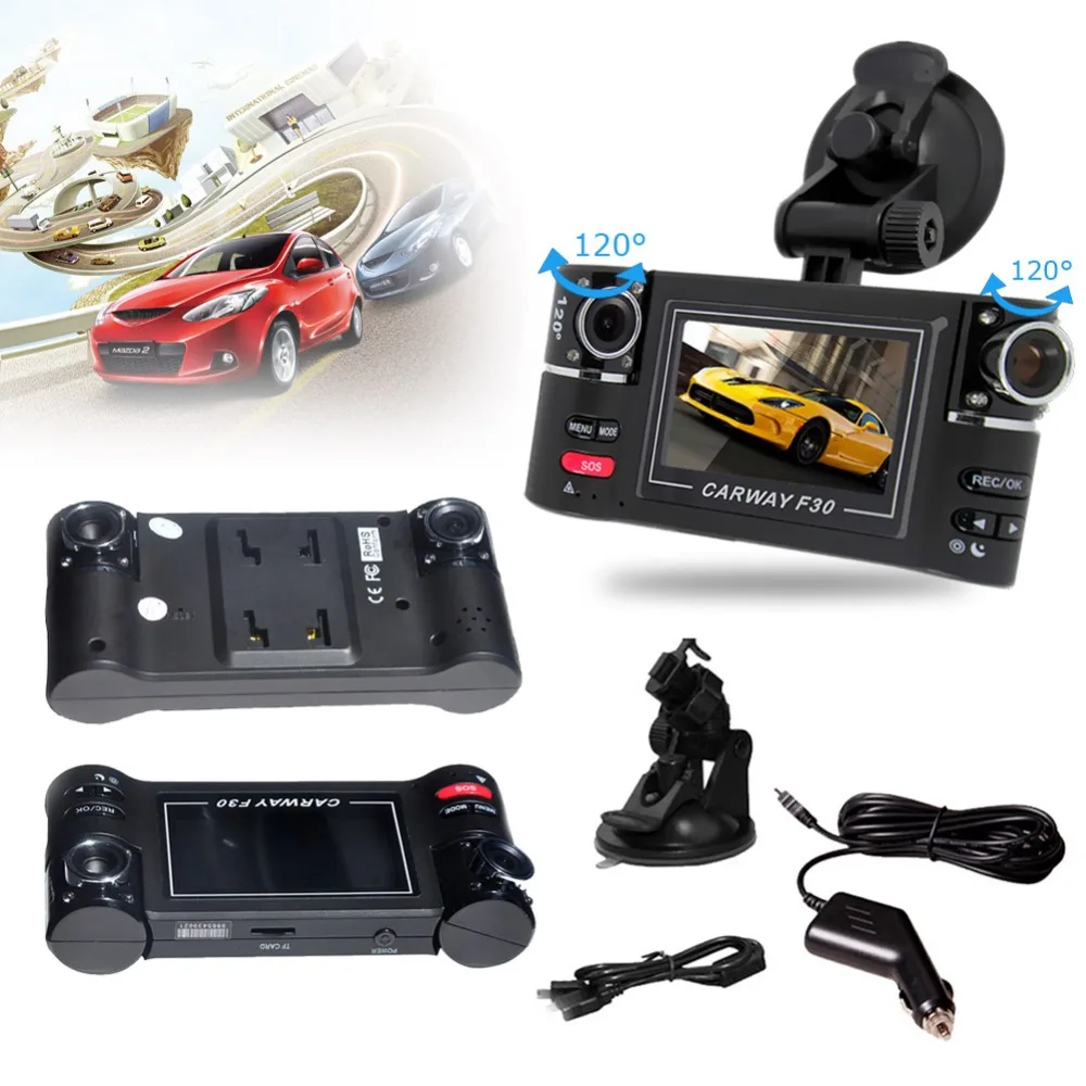 Greenwon cm3 Видеорегистраторы для автомобилей Двойной объектив отзыв зеркало