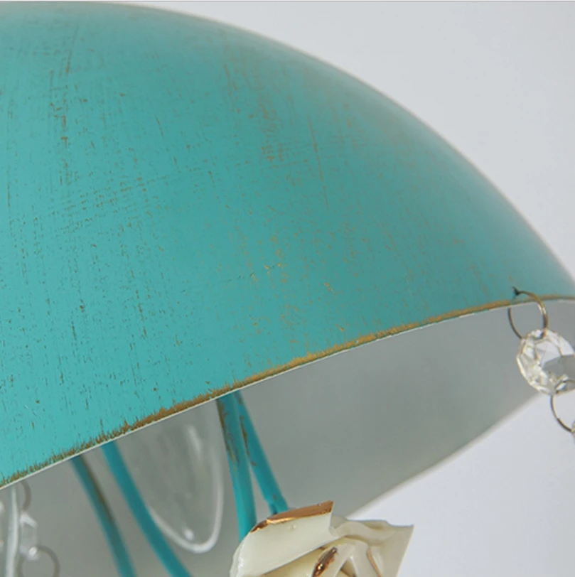 Люстра железная с подвеской в виде цветка|wrought iron lamp|iron lamplamp dining table |