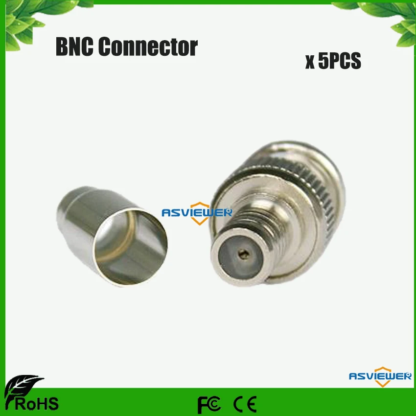 Штекер BNC обжимной разъем RG59 5 шт./лот|lot|lot lotlot 5pcs |