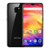 Black Ulefone Note 7 смартфон 3500 мАч 19:9 четырехъядерный 6,1 экран капли 16 Гб rom мобильный телефон Android 9,1 - Цвет: Black