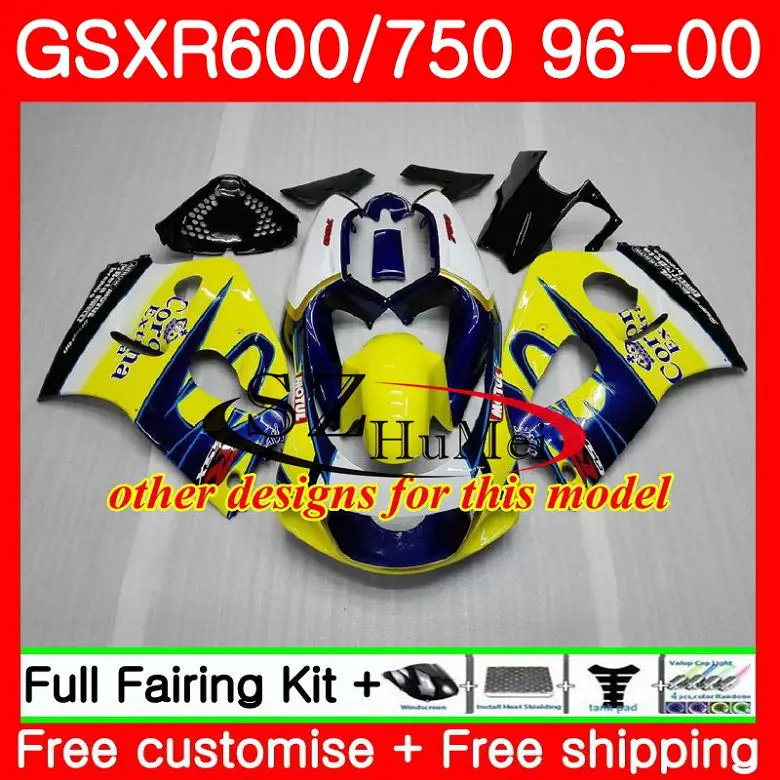 Корпус для SUZUKI GSX-R600 GSXR 600 750 SRAD 27SH20 black flames GSXR750 96 97 98 99 00 GSXR600 1996 1997 1998 1999 2000