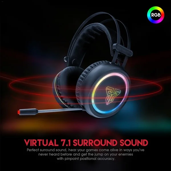 Fantech Pro игровая гарнитура fantech Hg15 7 1 канальный Rgb | Электроника
