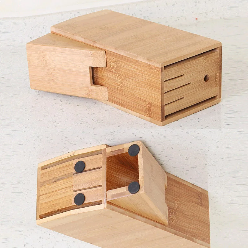 

Bamboo Knives Shelves Kitchen Storage Racks Holders Drainer Table Board Organization Shelf Home Accessories Supplies Products
