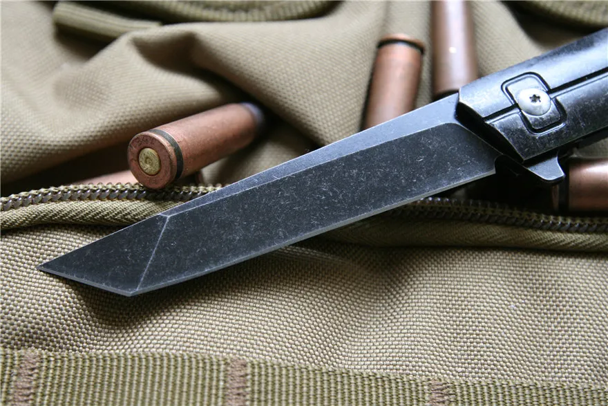 Складной нож MIKER knives 9CR18MOV карманный клинок со стальной ручкой тактический для