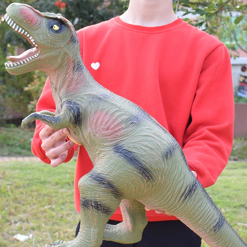 

Animal figures toys collection educational toy children adult toy soft plastic dinosaur figures model tyrannosaurus rex boy gift