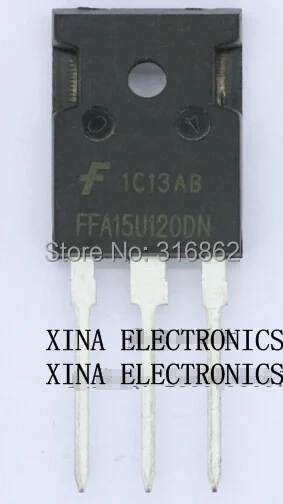 

FFA15U120DN 15U120DN 15U120 К-247 ROHS Бесплатная Доставка 10 ШТ./ЛОТ