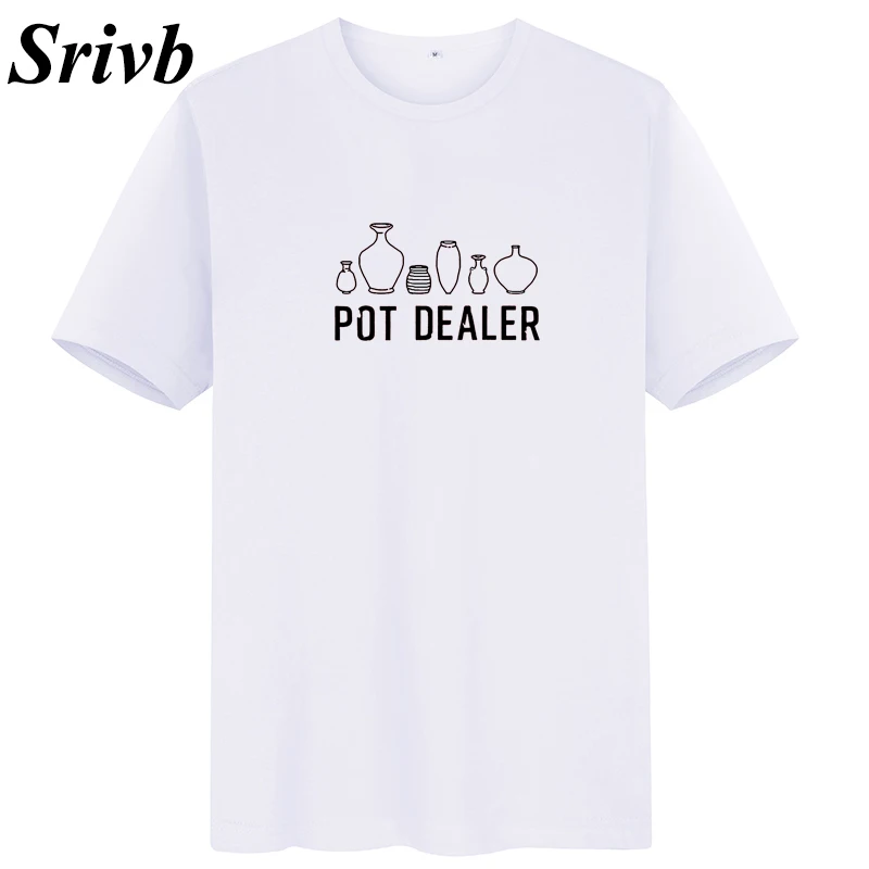 Женская футболка с коротким рукавом Srivb Pot черная белая хлопковая Футболка