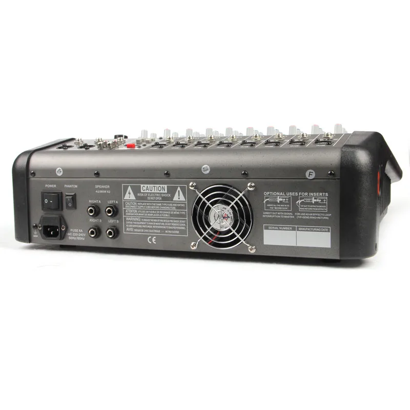 Горячая Распродажа профессиональное питание аудио DJ миксер канал Mezcladora Mischer