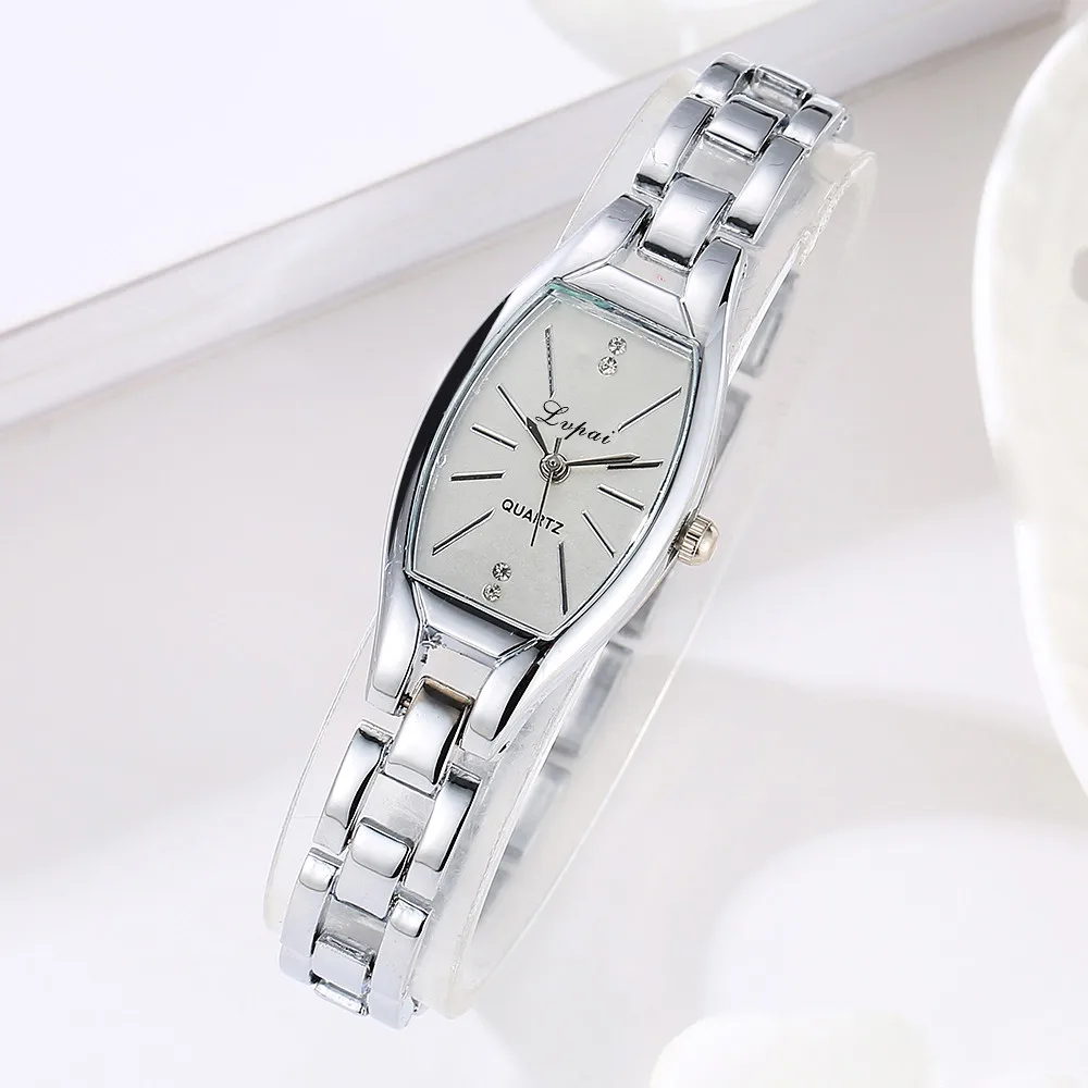 Женские наручные часы GEMIXI кварцевые унисекс из нержавеющей стали стразы|Женские