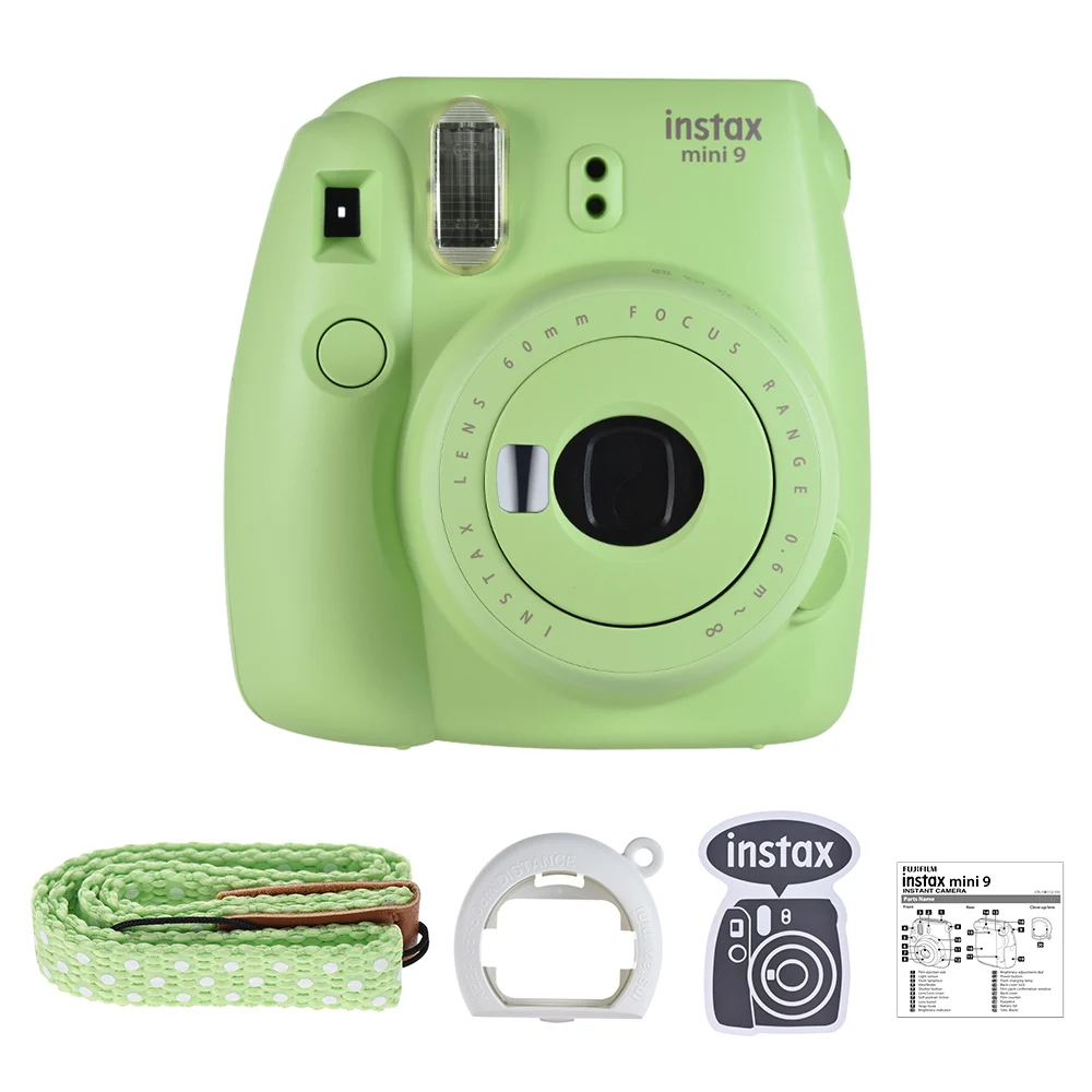 Fujifilm Instax Mini 9 пленка для мгновенной съемки фото камера всплывающее стекло авто замер камера+ 50 листов Fujifilm Instax Mini 8 9 пленка