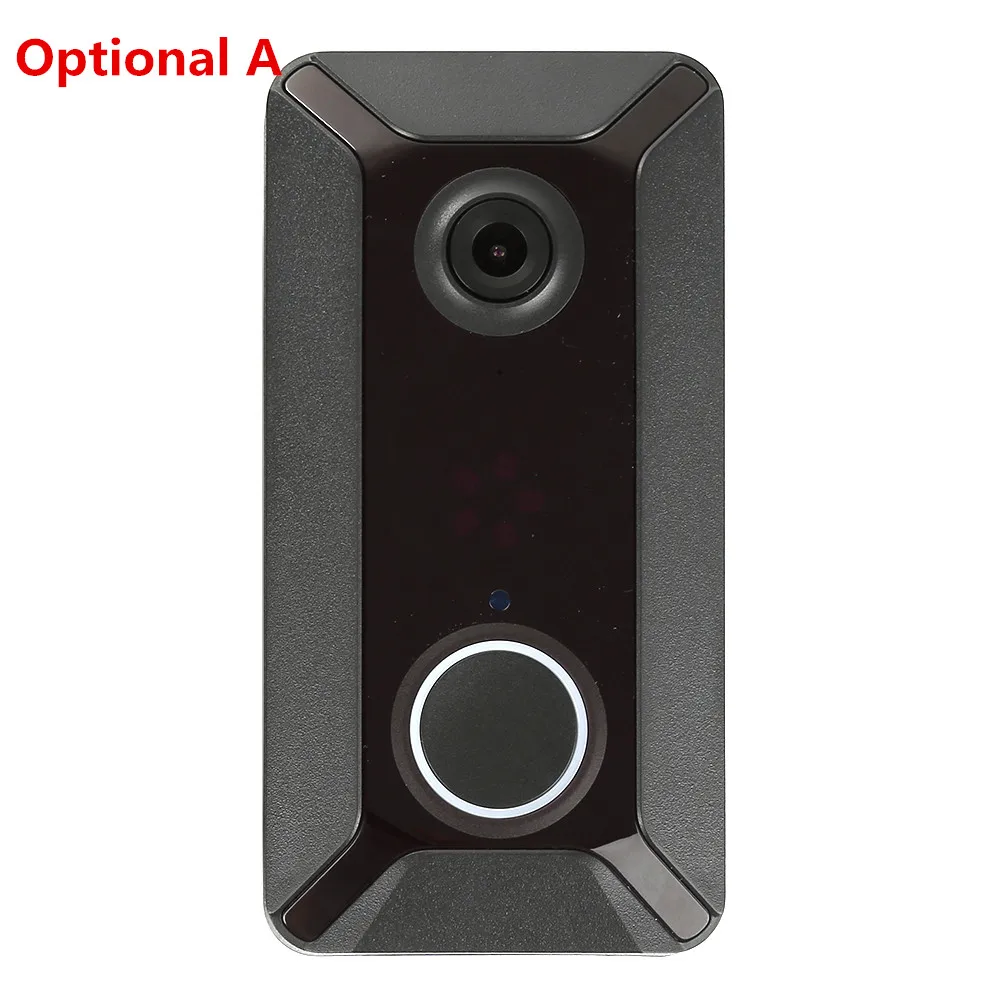optional B V6 HD 720P видео дверной звонок беспроводной WiFi умный дверной звонок Водонепроницаемый IP дверной звонок визуальный домофон для домашней камеры безопасности - Color: optional B