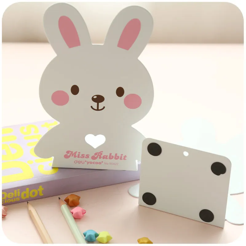 1 пара/лот милый металлический книжный держатель с мультяшными животными панда