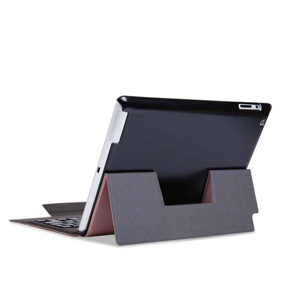 Ultra Slim русский/испанский/иврит Беспроводной Bluetooth клавиатура док-станция Подставка кожаный чехол для Apple iPad 2/3/4 9,7 дюймов планшет