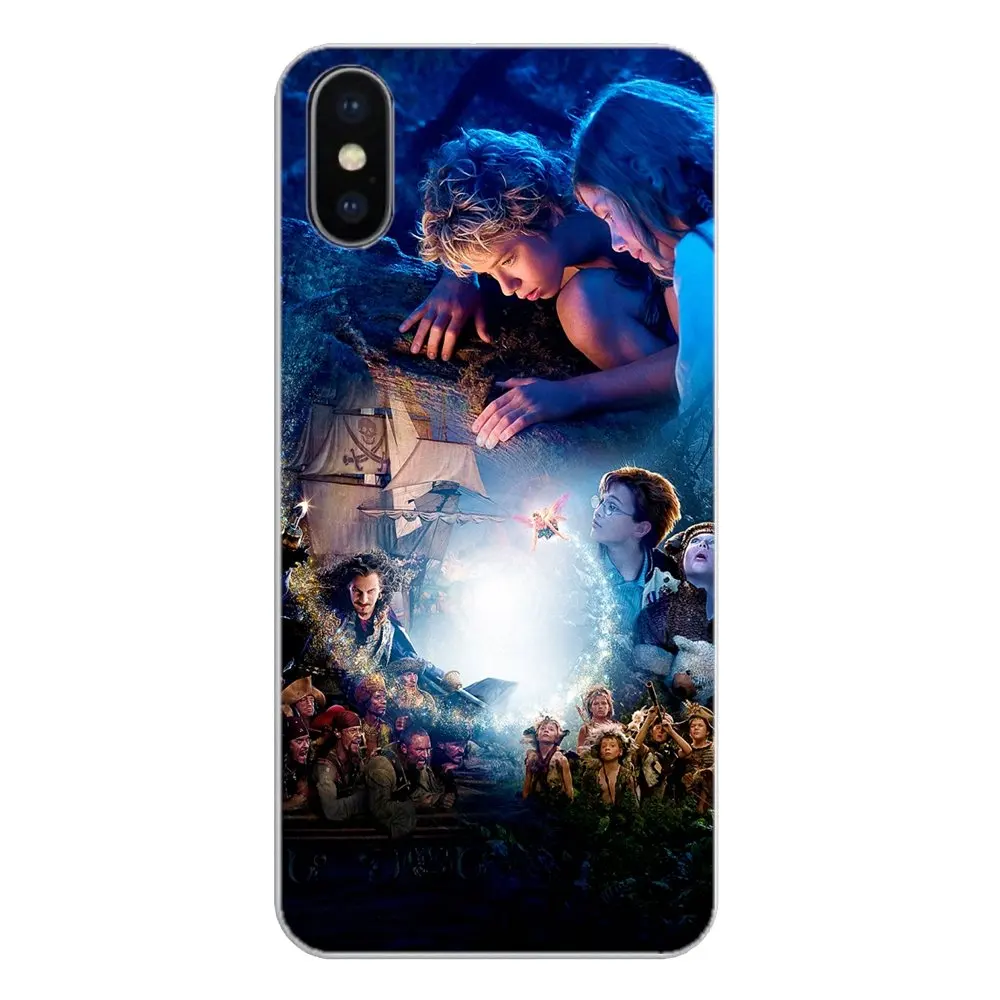 Возьмите меня в neverland Питер Пэн фильм fanart плакат силиконовый чехол для Xiaomi Redmi 4X S2