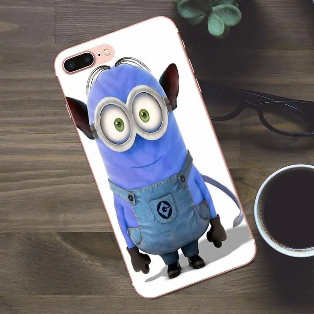 Мягкие ТПУ чехлы с милыми мультяшными миньонами чехол для Huawei G8 Honor 5C 5X 6 6X 7 8 9 Y5II Mate