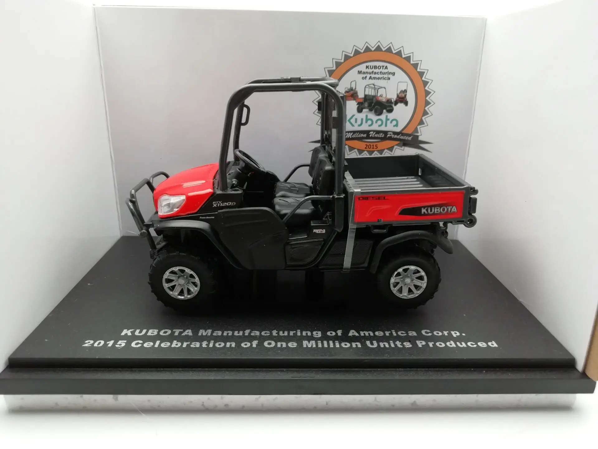 Сельскохозяйственные тракторы UH 4934 1:32 Kubo ta RTV X1120D игрушечные автомобили из сплава