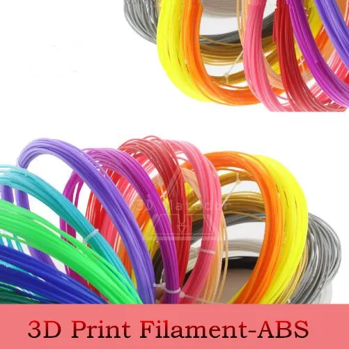 Высокое качество гладкой ABS материалы 1.75 мм 3D печать накаливания для принтеры или