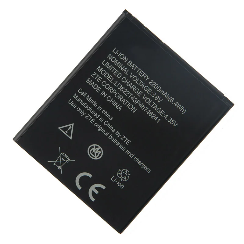 Оригинальный аккумулятор Li3822T43P4h746241 для телефона ZTE Blade A465 A475 2200 мАч | Мобильные