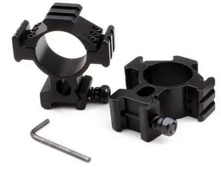 with-Dovetail-Rings KANDAR 4-14X44 SFF Q-11 Crosshairs тактический оптический прицел первая фокальная плоскость боковая фокусировка 34 мм монотрубка охотничья тропа прицел - Цвет: with-Dovetail-Rings