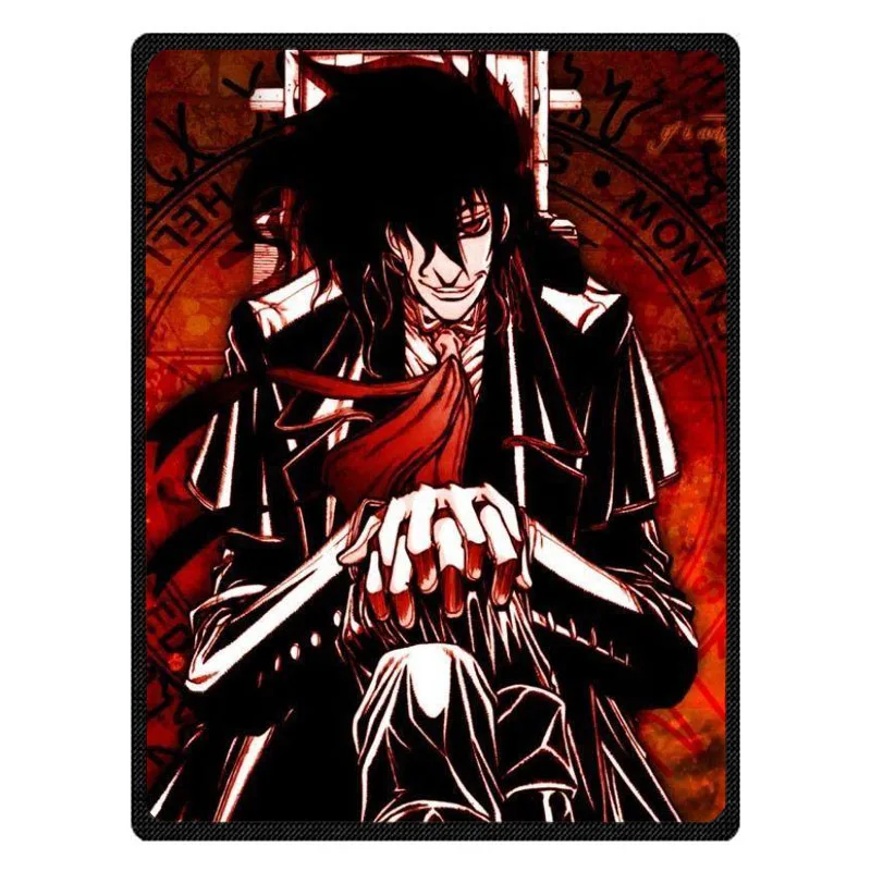 Горячая продажа Kintting одеяла Hellsing Manta Флисовое одеяло диван/кровать/Самолет