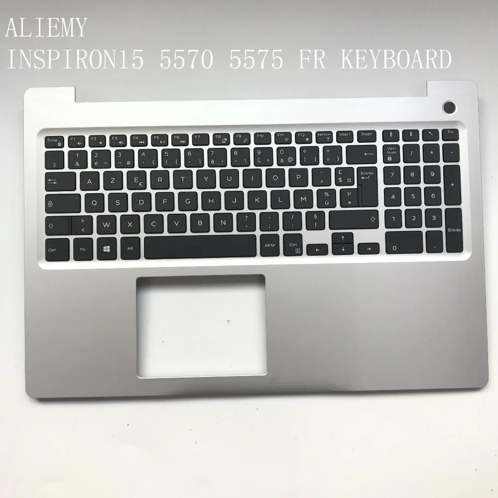 Новый оригинальный ноутбук FR Клавиатура для DELL INSPIRON15 5000 5570 5575 palmrest сборка/w