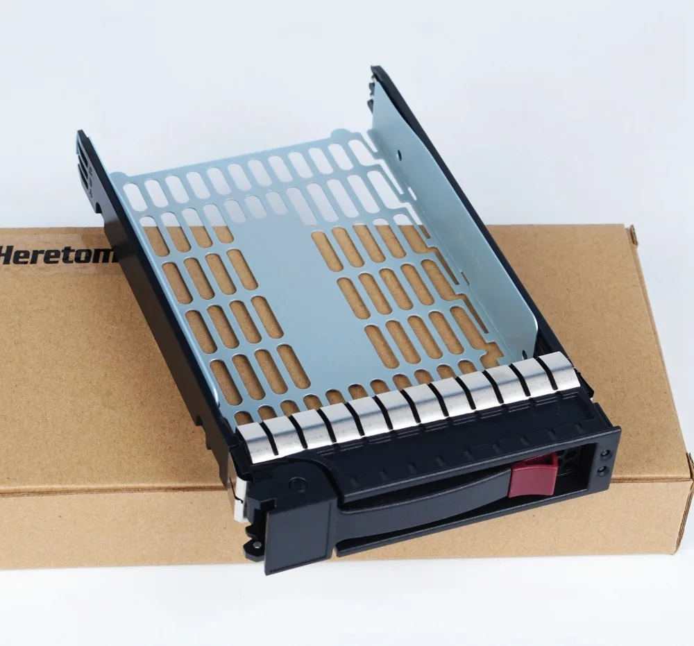 Жесткий диск Heretom 373211 001 3 5 &quotLFF SAS SATA CADDY для HP ML150 ML310 ML330 G6 G7 Caddy Bracket|Корпус жесткого