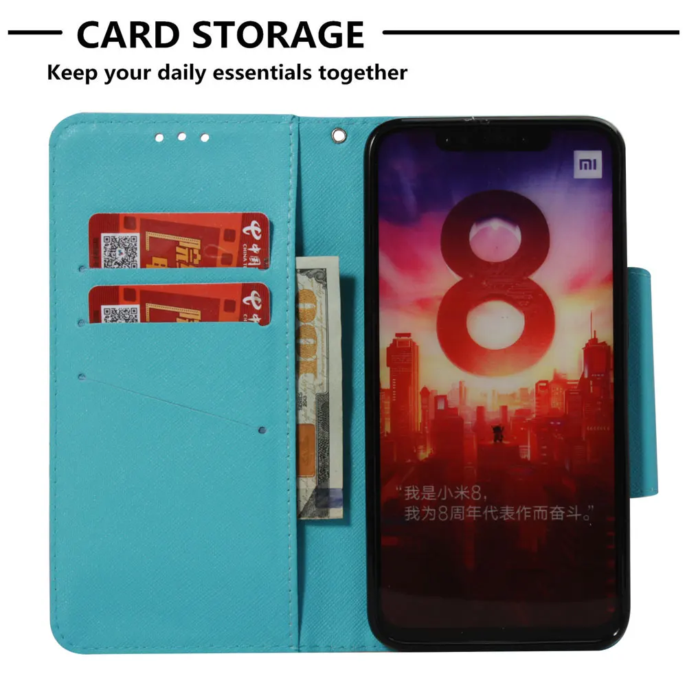 Магнитный чехол для Xiaomi Redmi 6 6A 4X Note4X слон Кот тигр панда узорчатый флип-чехол с