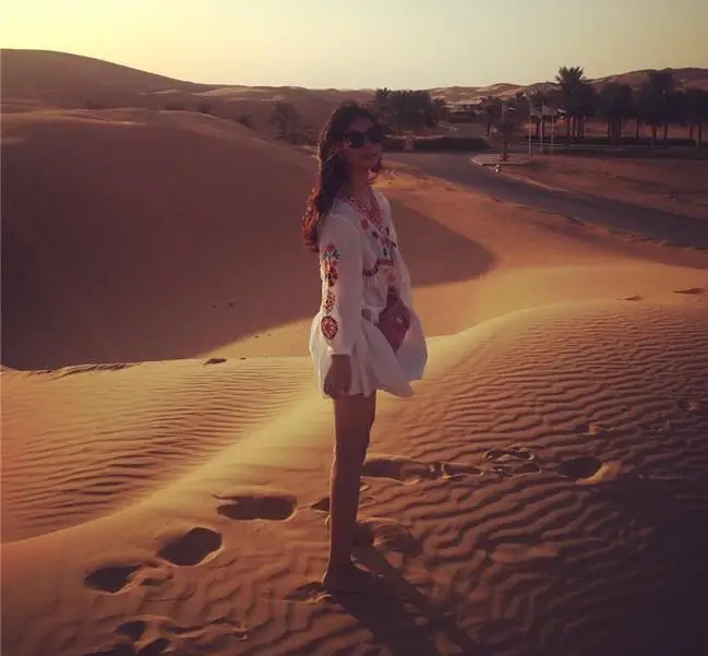 Asymsay 2017 весной и новые летние национальной ветер тяжелые Вышивка бохо платье Для