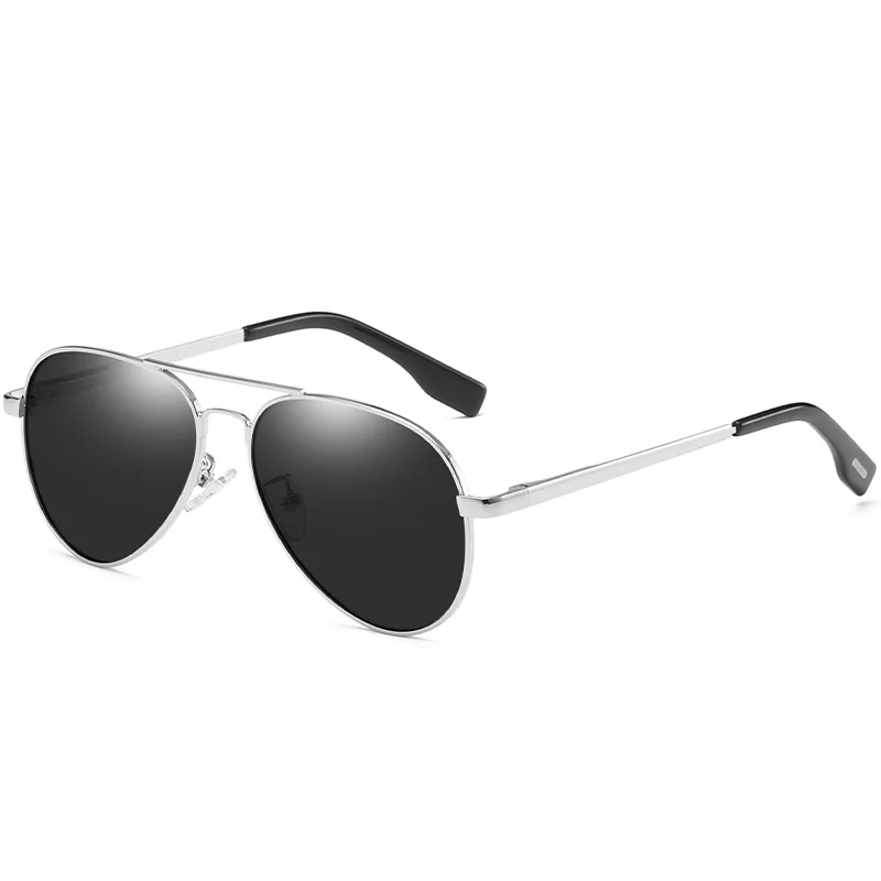 C9 silver black Классический Pilot, поляризационные солнцезащитные очки для женщин Для мужчин Для женщин антибликовые линзы бренд солнцезащитные очки для вождения, рыбалки, очки ретро PM0193 - Цвет линз: C9 silver black