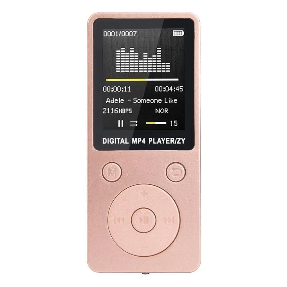 C Новинка 1 шт. портативный MP3/MP4 без потерь Звук Музыкальный Плеер 1,8 дюймов TFT дисплей FM рекордер электронная книга поддержка 32 Гб Мода 10Jul 11 - Цвет: C