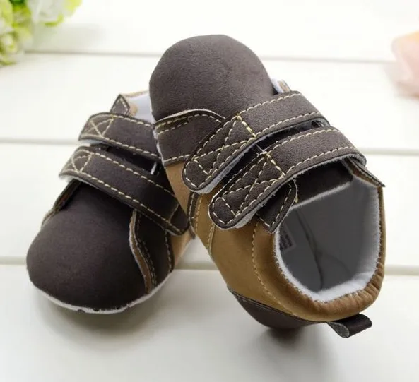 S380 новое поступление мода браун кофе мягкой подошвой липучки спортивной обуви